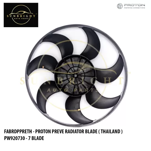 FABRDPPRETH - PROTON PREVE RADIATOR BLADE ( THAILAND ) PW920730 - 7 BLADE