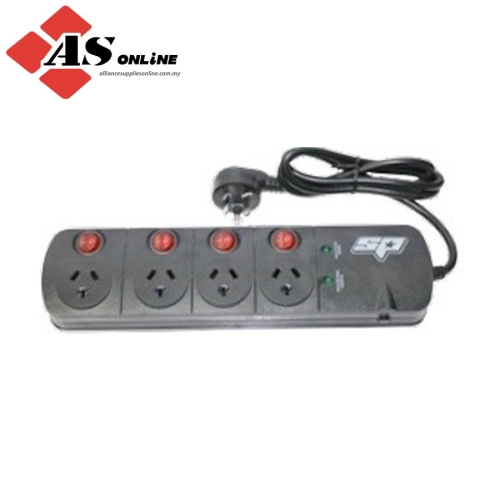 SP TOOLS Workshop 4 Outlet Power Board / Model: SP69999