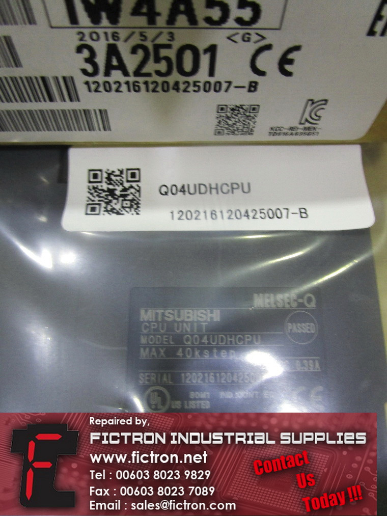 Q04UDHCPU MITSUBISHI ELECTRIC PLC CPU Unit Supply Malaysia Singapore Indonesia USA Thailand