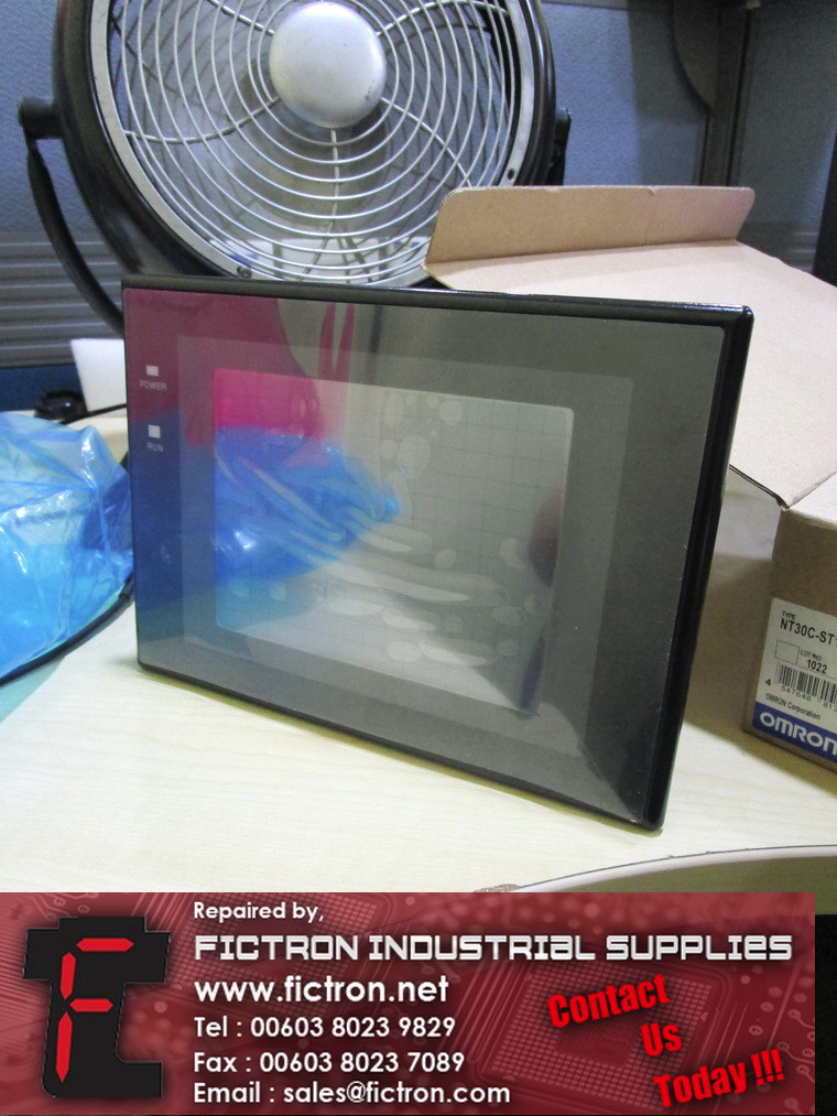 NT30C-ST141B-E NT30CST141BE OMRON HMI Interactive Display Supply Repair Malaysia Singapore Indonesia USA Thailand