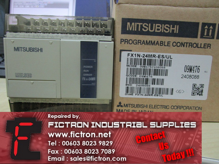 FX1N-24MR-ES UL FX1N24MRESUL MITSUBISHI ELECTRIC PLC CPU Module Supply Repair Malaysia Singapore Indonesia USA Thailand