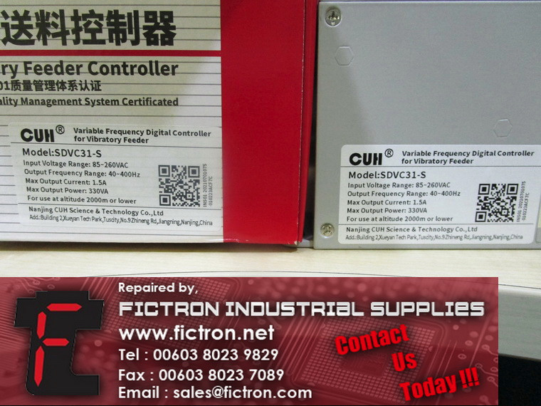 SDVC31-S SDVC31S CUH Variable Frequency Digital Controller Supply Repair Malaysia Singapore Indonesia USA Thailand