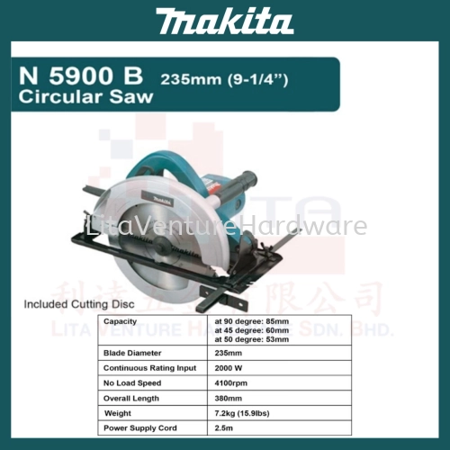 MAKITA BRAND CIRCULAR SAW N5900B