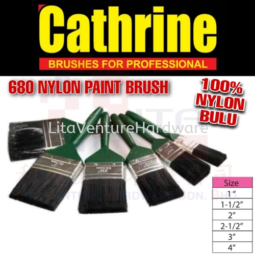 CATHRINE BRAND 680 NYLON PAINT BRUSH
