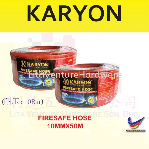 KARYON BRAND FIRESAFE HOSE 10MMX50M