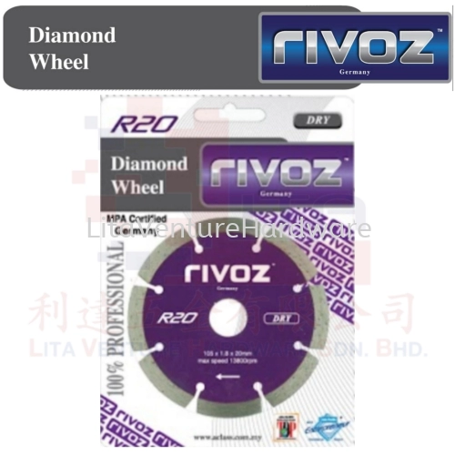 RIVOZ BRAND DIAMOND WHEEL R20