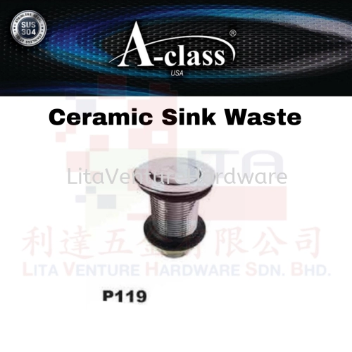 A-CLASS CERAMIC SINK WASTE P119