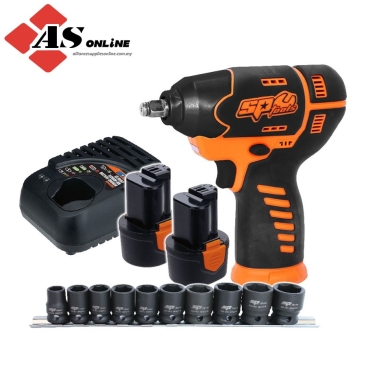 SP TOOLS 12v 3/8"Dr Mini Impact Wrench Kit - 2.0ah / Model: SP81114