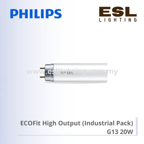 PHILIPS ECOFit HIGH OUTPUT LED TUBE (INDUSTRIAL PACK) T8 20W 929001299808 929001277208 929001277308