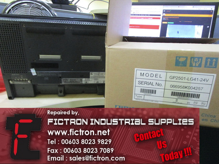 GP2501-LG41-24V GP2501LG4124V PRO-FACE HMI Supply Repair Malaysia Singapore Indonesia USA Thailand