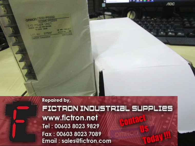 C500-PS222 3G2A5-PS222 C500PS2223G2A5PS222 OMRON I/O Power Unit Supply Repair Malaysia Singapore Indonesia USA Thailand