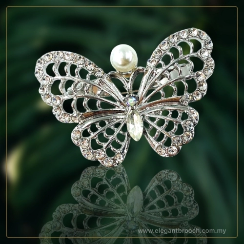 Butterfly: Silver White