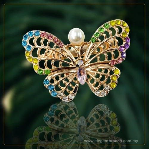 Butterfly: RoseGold Multi