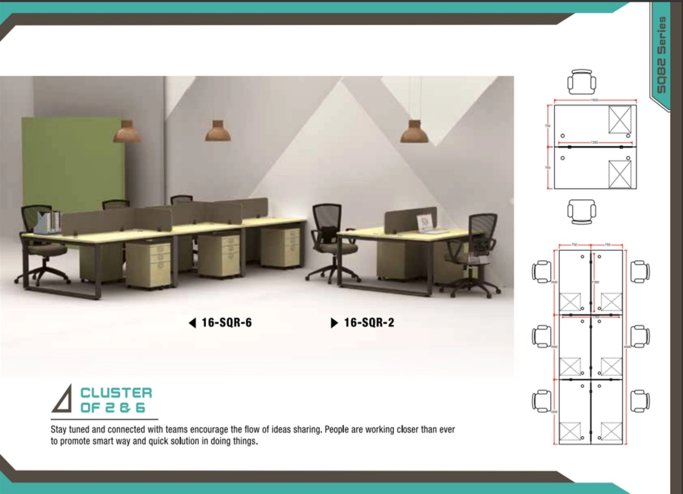 STAFF OFFICE TABLE/ CLUSTER TABLES