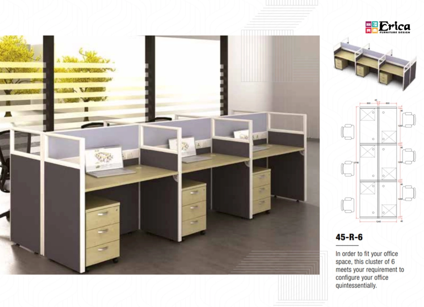 STAFF OFFICE TABLE/ CLUSTER TABLES