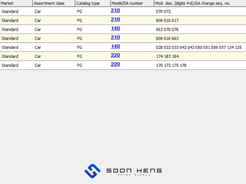 Mercedes-Benz W140, W210 and W220 - Hand Brake Shoe (Original MB)