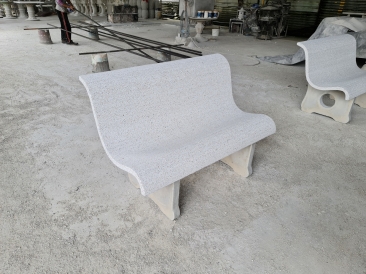 MPSP outdoor bench chair kerusi batu 户外石头椅子 喷昂