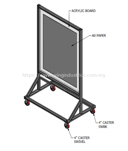 Aluminium Profile Display Board