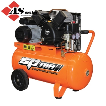 SP TOOLS Air Compressor - V-twin Cast Iron Portable - 2.2hp / Model: SP13-50X