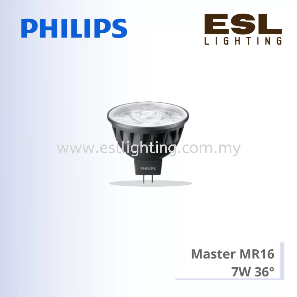 PHILIPS MASTER MR16 GU5.3 7W (DIMMABLE) 7-50W 36° 929001880108 929001880208
