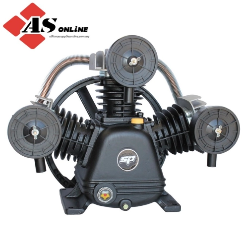 SP TOOLS Compressor Pumps - Cast Iron Triple - Belt Drive - 3.0hp / Model: 460SP