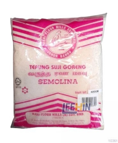 Tepung Suji (T.Rava) 400gm  Semolina Flour  [10361 10362 13568]