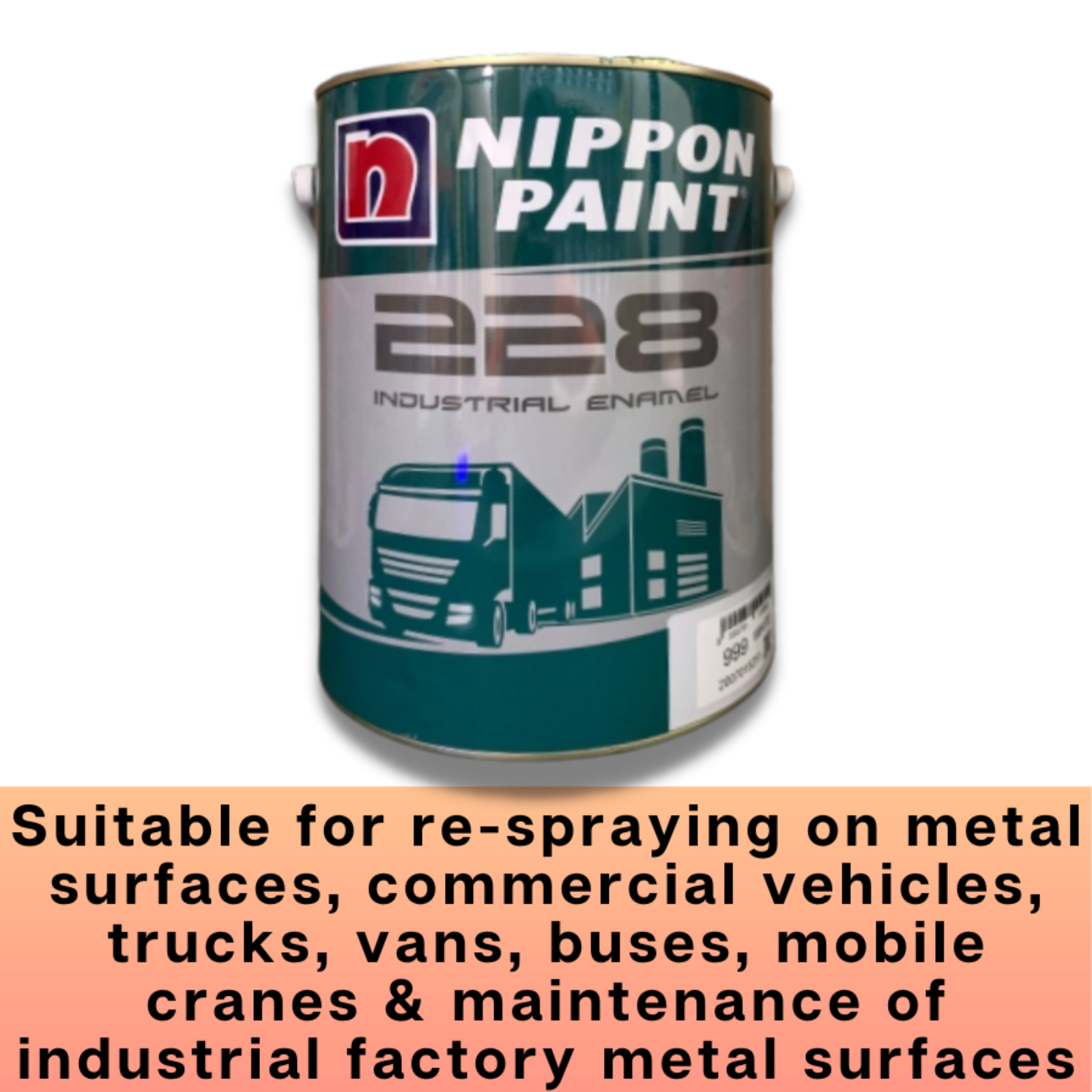 Nippon Paint High Quality Synthetic Industrial Enamel 228