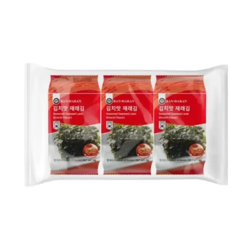 Bandaran Kimchi Seasoned Seaweed