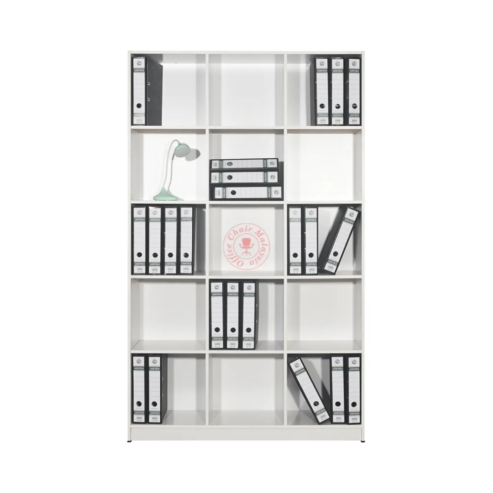 15 Compartment Bookshelf / Storage Cabinet / File Cabinet / Bookcase / Display Cabinet / Almari Buku / Buku Cabinet /Rak