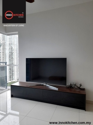 Simple TV Cabinet - Mont Kiara