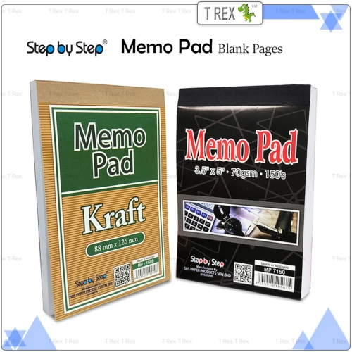 Step by Step Memo Pad