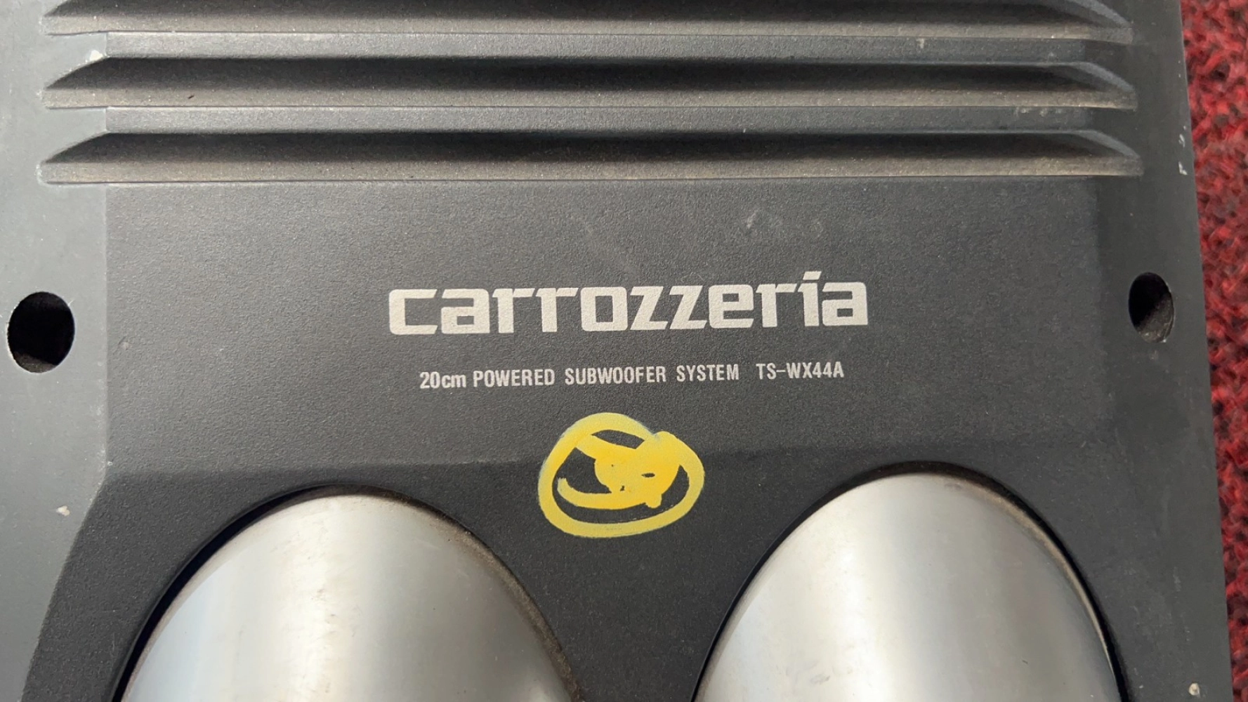 CARROZZERIA POWERED SUBWOOFER SYSTEM TS-WX44A Audio Klang CARROZZERIA POWERED SUBWOOFER SYSTEM TS-WX44A Audio Klang