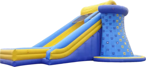 Wall Climbing with Water Slider (13m x 8.5m x 9m)