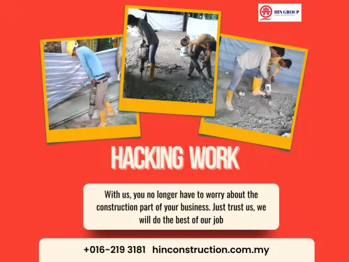 The Best Renovation Contractor Demolition Malaysia Hacking Work Now