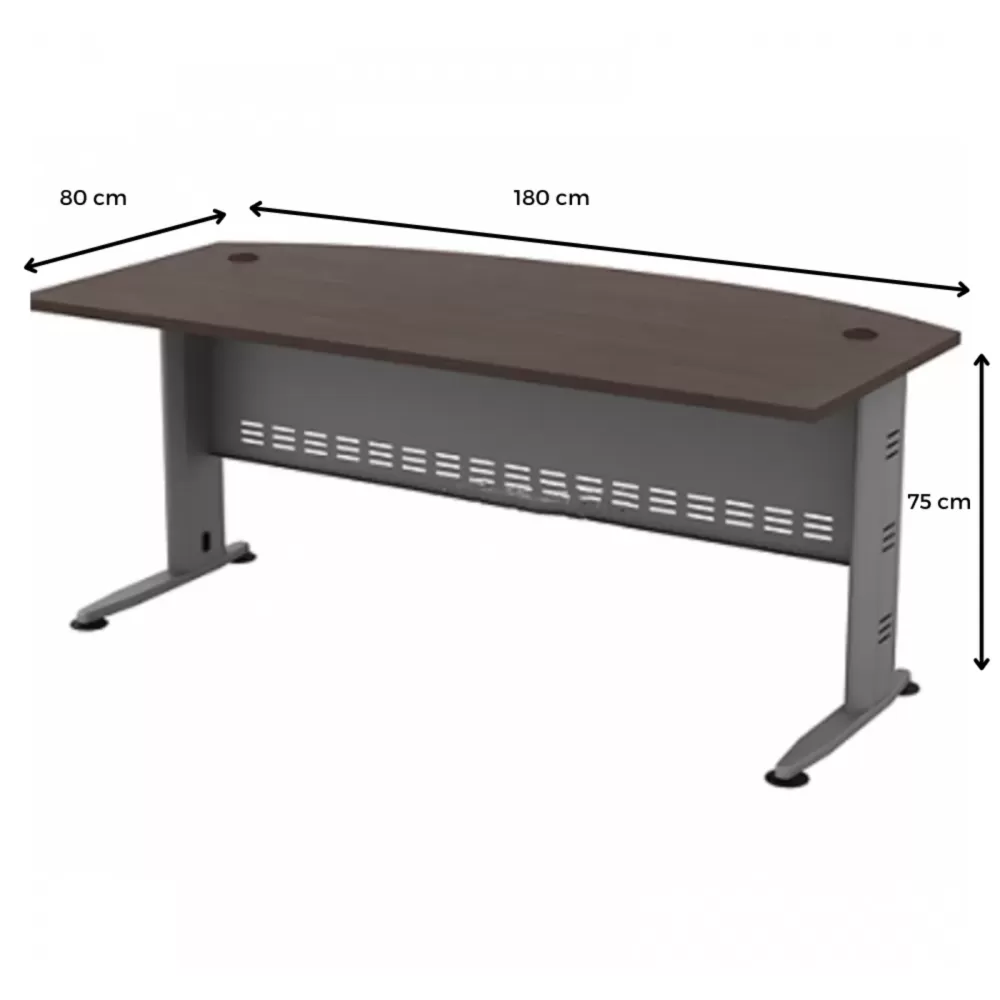 Curve-Front Executive Office Table | Office Table Penang