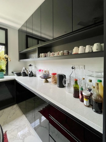 Kitchen Cabinet Works at Bukit Tunku