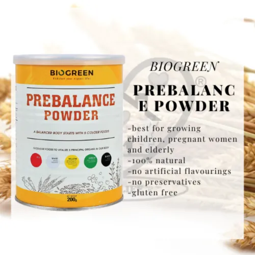 (Biogreen) Prebalance Powder 200g 五色三宝粉