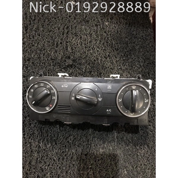 MERCEDES A170 / A169 / W245 A/C CONTROL PANEL