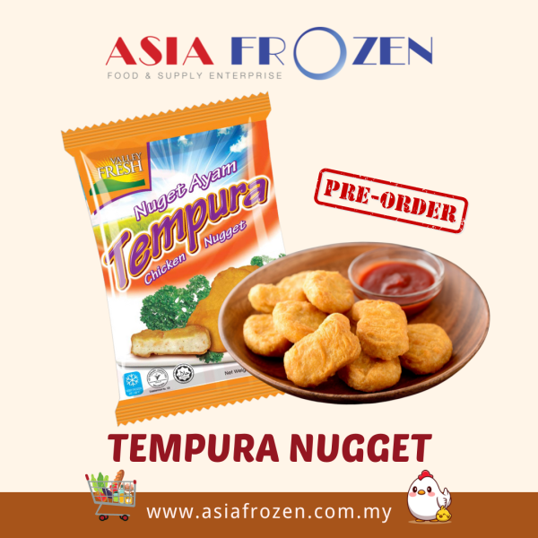 TEMPURA CHICKEN NUGGET [PRE-ORDER] WHOLESALE VALLEY FRESH Melaka, Malaysia Supplier, Suppliers, Supply, Supplies | ASIA FROZEN FOOD & SUPPLY ENTERPRISE