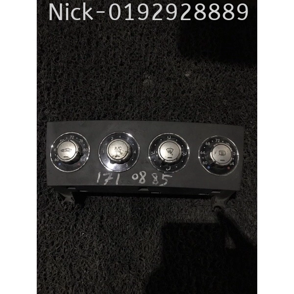 MERCEDES SLK R171 A/C CONTROL PANEL