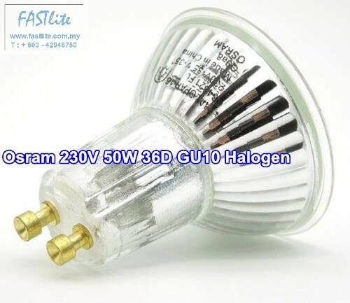 Osram 84828FL 230V 50W 36D GU10 Halogen