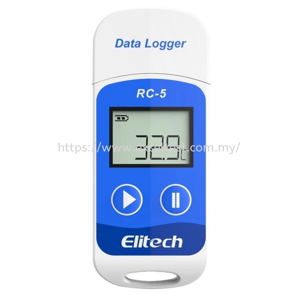 RC5 Temperature Data Logger With Internal Sensor