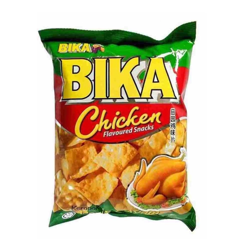 Bika Chicken Flavoured Snacks 60g