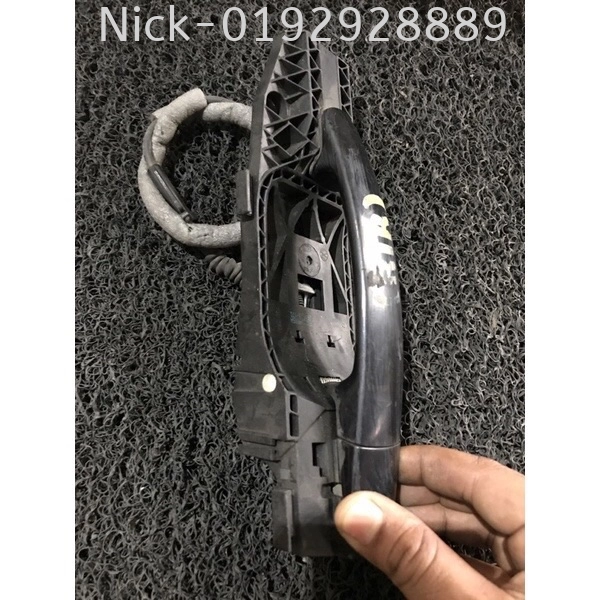 VOLKSWAGEN POLO HATCHBACK OUTSIDE DOOR HANDLE REAR RIGHT SIDE