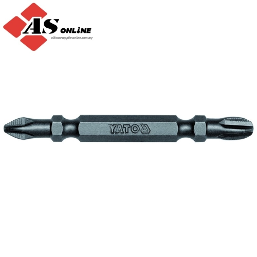 YATO Screwdriver Bits, Double End 1/4''x65mm, Ph2-ph3, 50 Pcs / Model: YT-7884