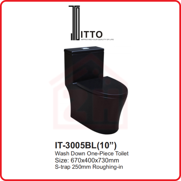 ITTO Water Closet IT-3005BL(10") ITTO WATER CLOSET WATER CLOSET BATHROOM Johor Bahru (JB), Kulai, Malaysia Supplier, Suppliers, Supply, Supplies | Zhin Heng Hardware & Trading Sdn Bhd