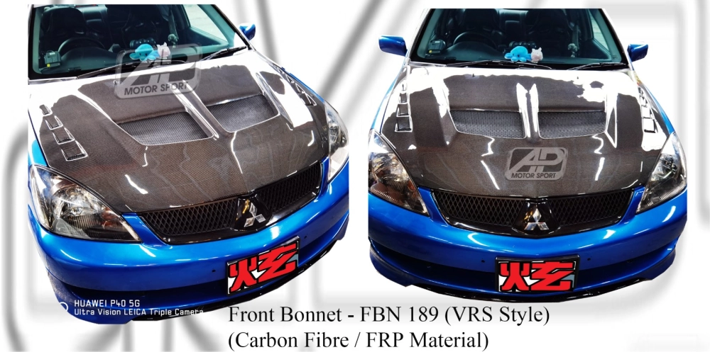Mitsubishi Lancer CS3 Front Fender (Carbon Fibre, Forged Carbon, FRP ...