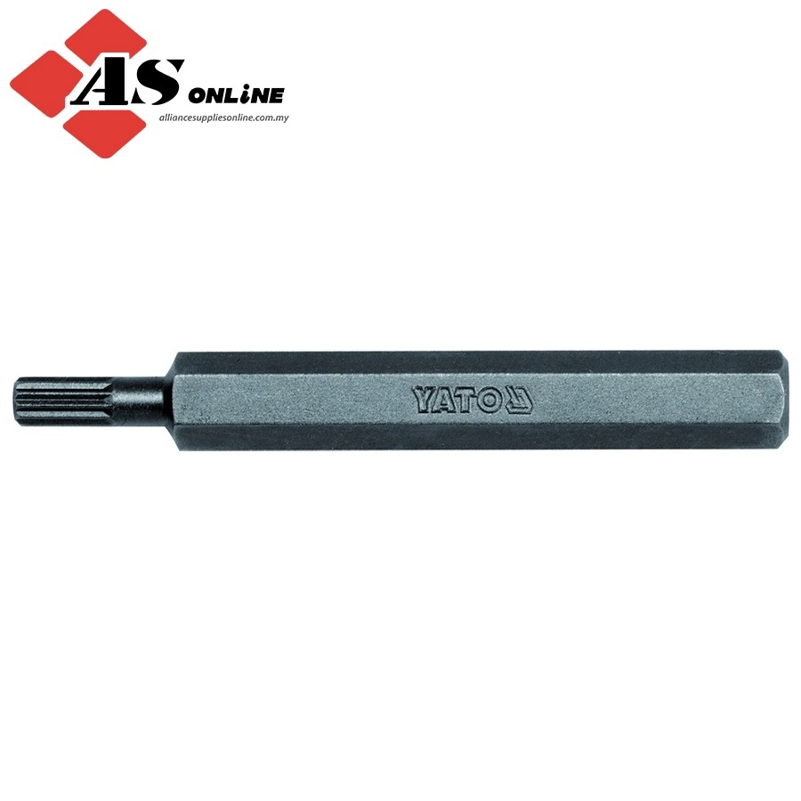 YATO Screwdriver Bits, Impact 8x70mm, Spline M5, 20 Pcs / Model: YT-7971