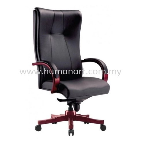 CORE HIGH BACK DIRECTOR CHAIR | LEATHER OFFICE CHAIR SETIAWANGSA KL MALAYSIA