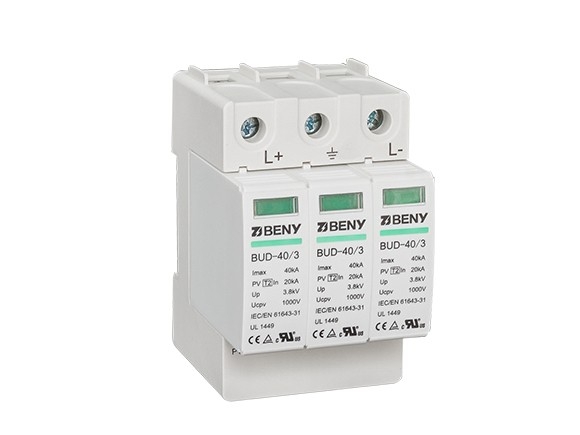 BENY BUD-40/3 PV DC Surge Protection Device DC Fuse Holder BENY Selangor, Malaysia, Kuala Lumpur (KL), Subang Jaya Supplier, Suppliers, Supply, Supplies | InverPower Sdn Bhd